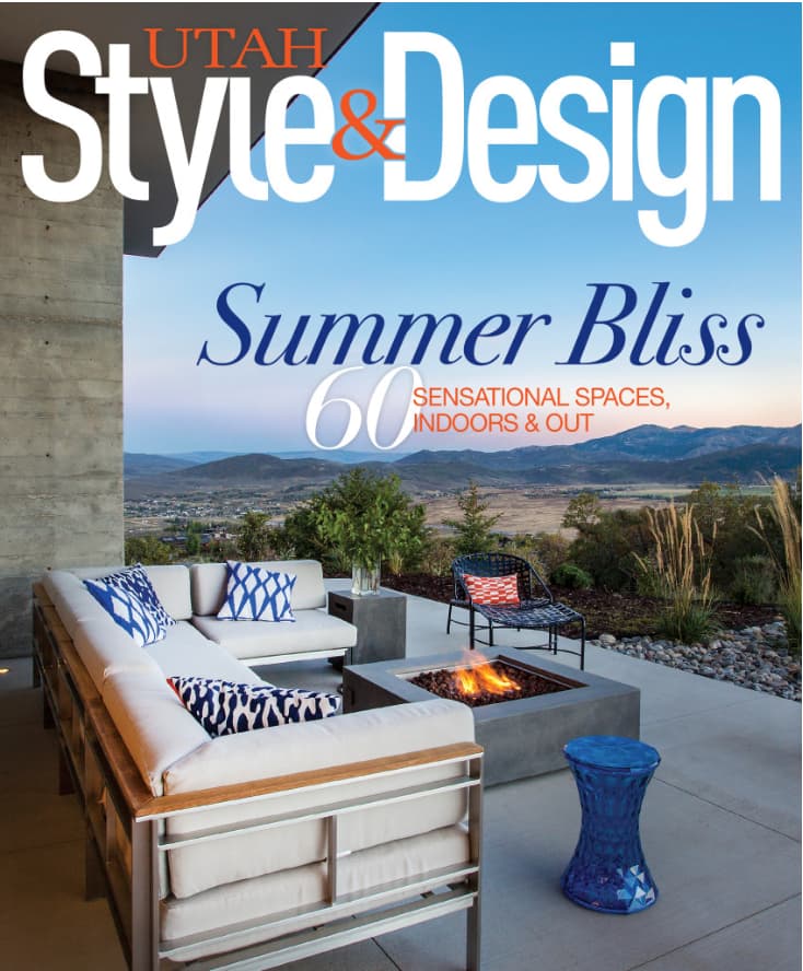 Utah Style & Design — Summer 2016 cover